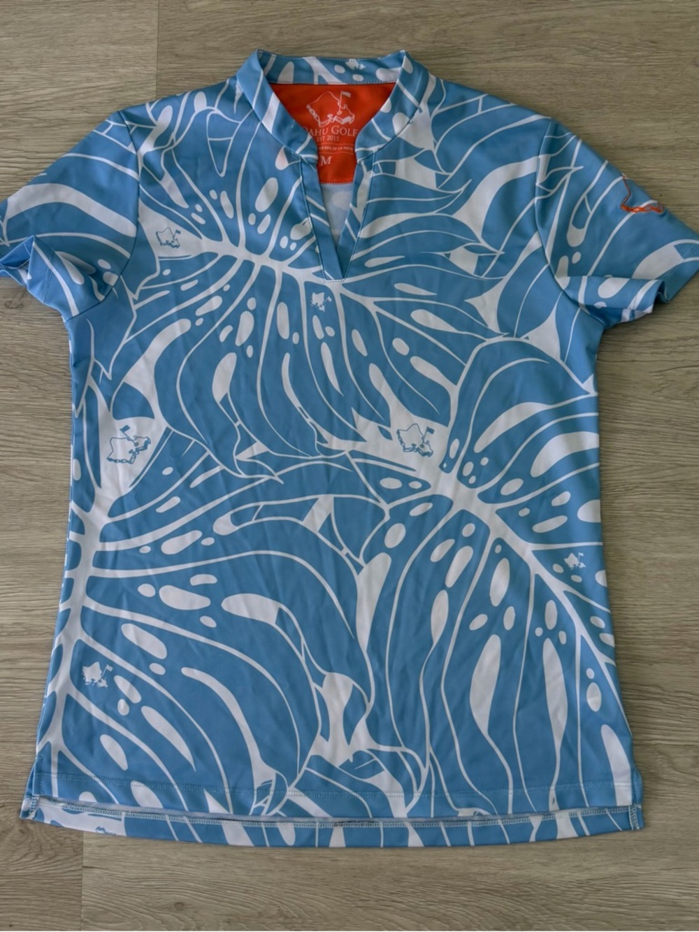 OGA Oahu Golf Apparel Women’s Short Sleeve Golf Shirt Size M